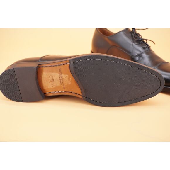 To Boot New York Dover Cap Toe Black Leather Oxfords Size 13 Men Adam Derrick main image 5